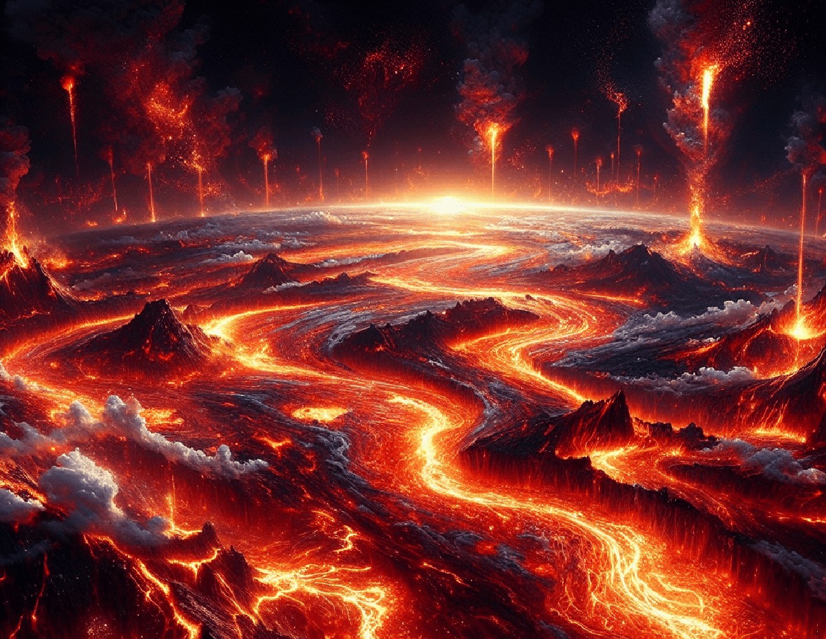 Jak Země uložila obrovské množství vody v raném magmatickém oceánu