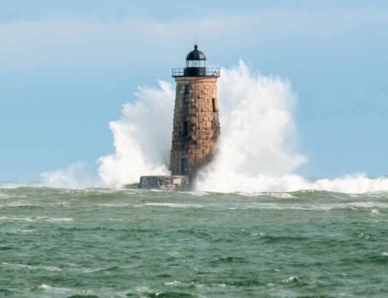 Rostoucí hladiny moří podél pobřeží Spojených států