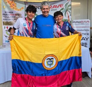 Studující z Bucaramanga dosáhli vítězství na mezinárodním robotickém mistrovství v Mexiku