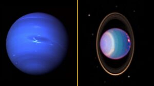 Uran a Neptun mohou být 'skalní obři', nikoli 'ledoví obři', naznačuje nový model jejich jádra