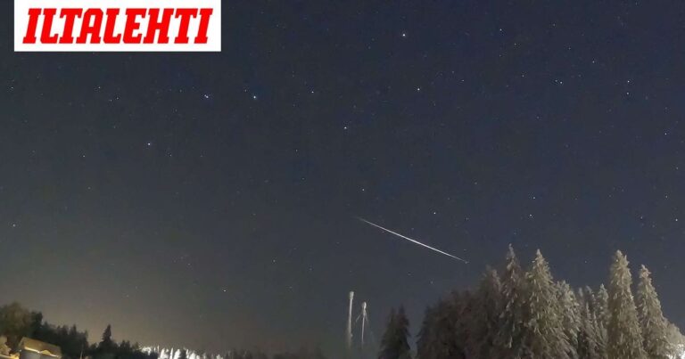 Vynikající přírodní jev: brzy zvedněte hlavu k nebi