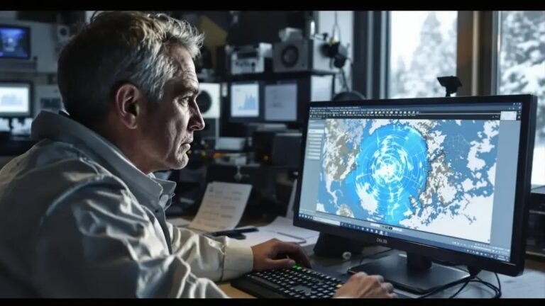 Vzácná raná změna polární vortexu a její důsledky