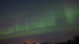Živá noční obloha: Šance na polární záři během Nového roku