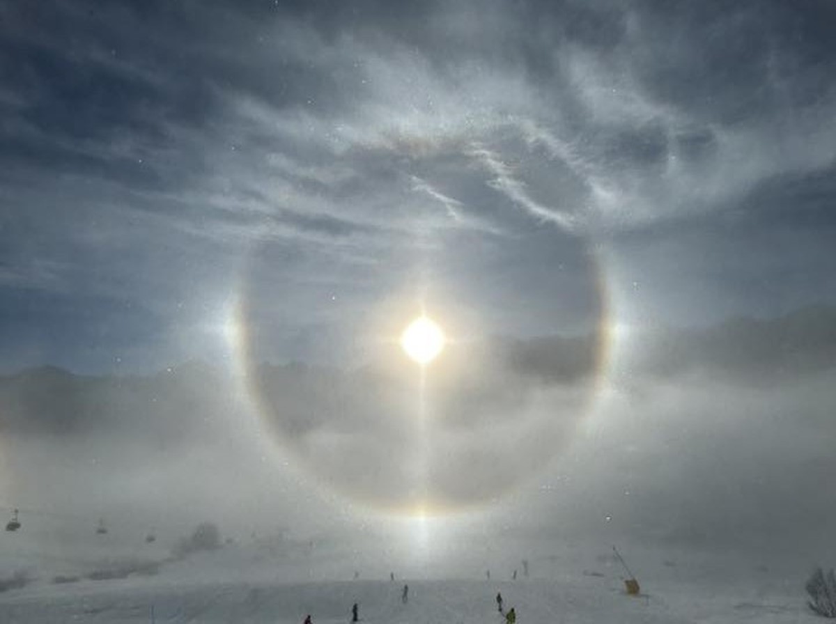 Fenomén slunečního haló