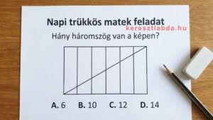 Geometrická matematická hádanka: Kolik trojúhelníků je na obrázku?