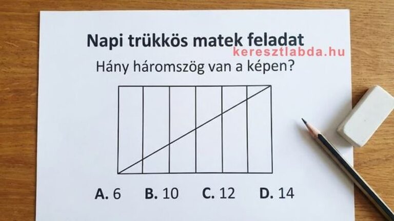 Geometrická matematická hádanka: Kolik trojúhelníků je na obrázku?