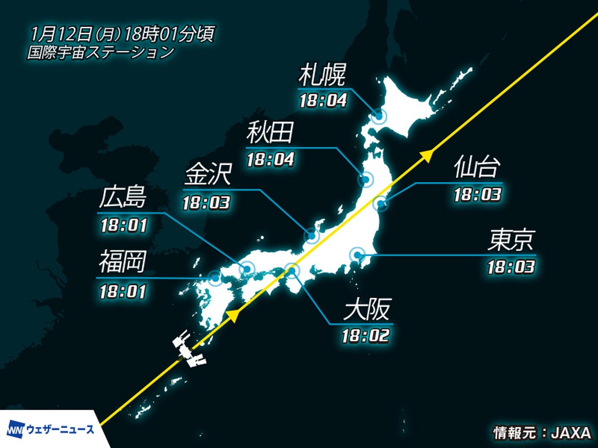 Mezinárodní vesmírná stanice (ISS) a její viditelnost dnes v noci