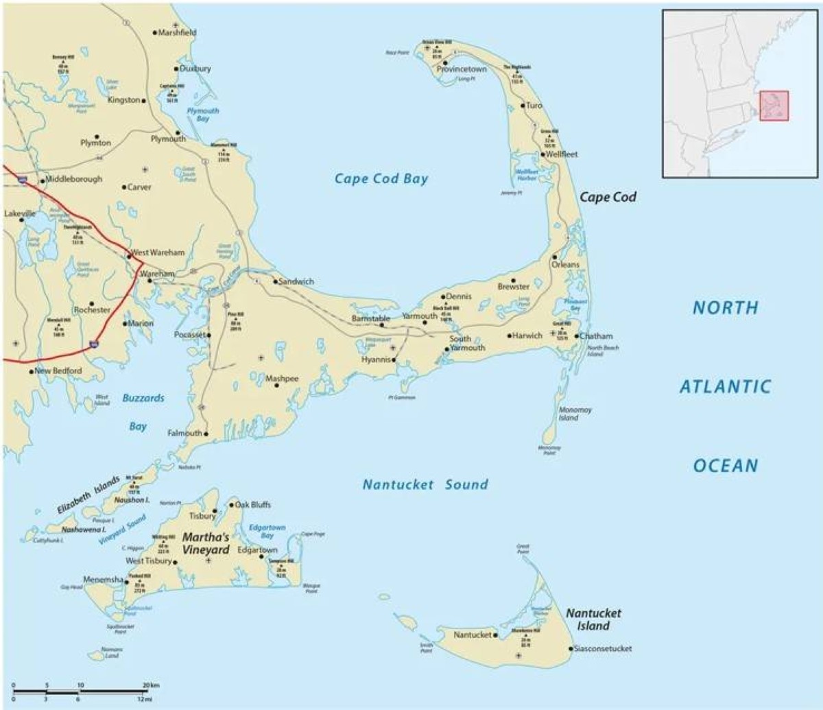 Objev podmořské rezervoáru sladké vody na východním pobřeží USA