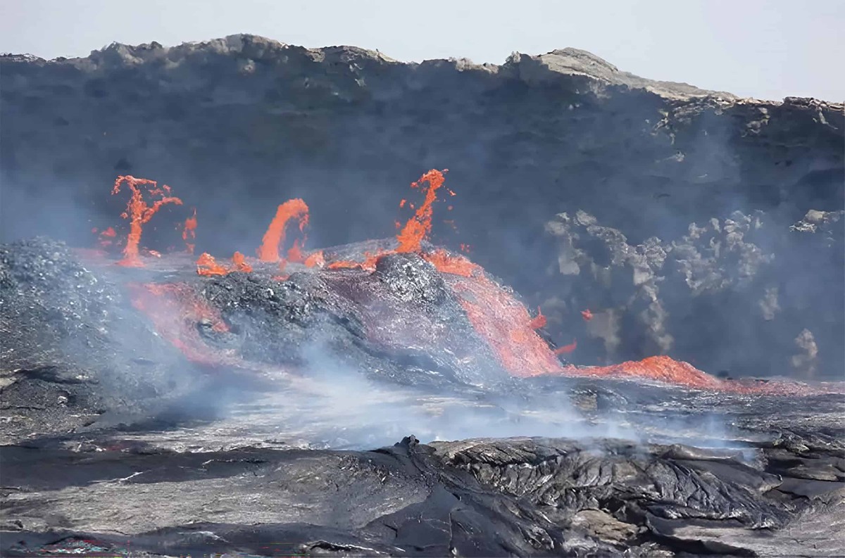 Objev rytmického “tlukotu srdce” uvnitř Země pod Afarským regionem