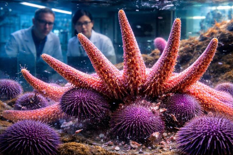 Obnova hvězdice slunečnice v Kalifornii: Krok k obnovení podmořských lesů