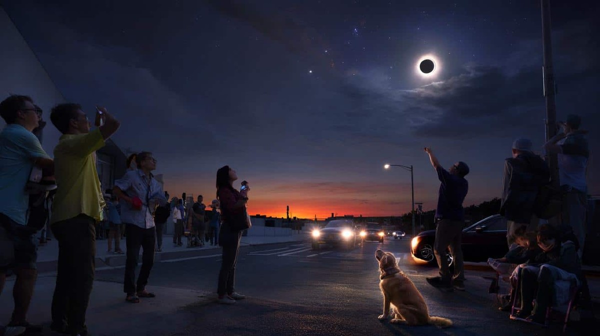 Podivuhodné kouzlo slunečního zatmění