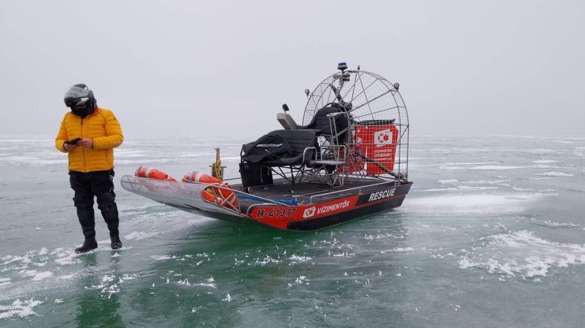 Vyhodnocení letošní ledové pokrývky Balatonu